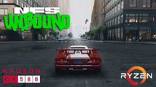 Need For Speed Unbound  RX 580  All Settings Tested  AMD FSR 2 [upl. by Roi]