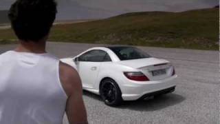 New Mercedes SLK 55 AMG 2012 Trailer [upl. by Friedlander]