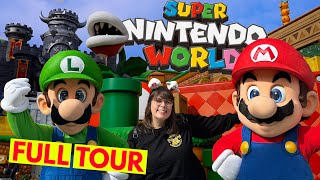 Super Nintendo World at Universal Studios Hollywood [upl. by Aloek]