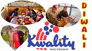 Diwali 2024 Family Dinner at Kwality Sweets Brampton kwality canadafamilyvlogs indianfood [upl. by Eixel257]