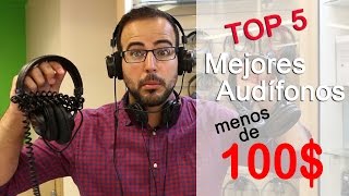 Mejores Audífonos o Auriculares por debajo de 100 dólares 2015 [upl. by Akemed]