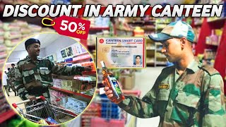 Secret Of Army Canteen Discount  Full Details [upl. by Vite317]