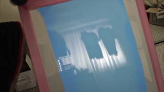 How to apply Emulsion and screen coating for Screen Printing [upl. by Millan]