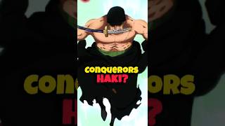 Does Zoro Really Have Conquerors Haki luffygear5 onepiece roronoazoro zoro [upl. by Adnirim943]