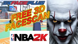 FREE PENNYWISE 3D FACE SCAN ALL 2K VERSIONS [upl. by Switzer119]