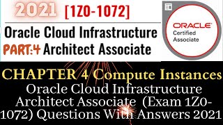 Oracle Cloud Infrastructure Architect Associate Exam 1Z01072 Questions With Answers 2021OCIEXAM [upl. by Livia]