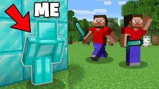 I Fooled My Friend using CAMO Trolling in Minecraft [upl. by Neffets57]