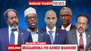 Sababta ka dambeysa in mucaaradka Madaxwayne Xasan Sh ay maraan dhanka Madaxwaynaha AXMED MADOOBE [upl. by Kcirtemed]