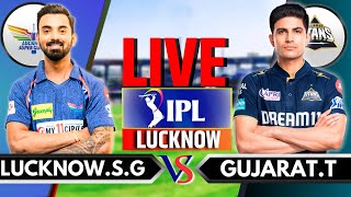 IPL 2024 Live GT vs LSG Live Match  IPL Live Score amp Commentary  Gujarat vs Lucknow Live Inng 2 [upl. by Kcired]