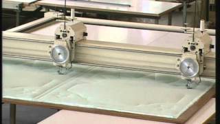 SingleNeedle Quilting Machine MAMMUT P2SP1S [upl. by Atsylac]