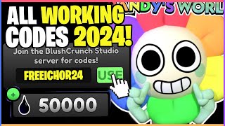 NEW ALL WORKING CODES FOR DANDYS WORLD IN NOVEMBER 2024 ROBLOX DANDYS WORLD CODES [upl. by Deden]