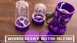 WONDERCHEF Nutriblend by Sanjeev Kapoor Unboxing First Impressions amp Review [upl. by Aihsein]