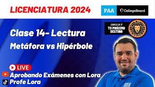 Clase 14  METÁFORA vs HIPÉRBOLE  Curso Gratis PAA 2024 [upl. by Affrica]