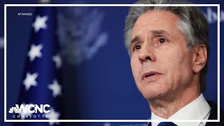 US Secretary of State Blinken pushing for ceasefire in Gaza [upl. by Ahsiuqet137]