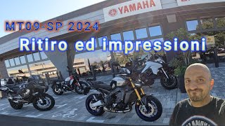 YAMAHA MT09 SP 2024  Ritiro impressioni POV RAW Sound [upl. by Senilec437]