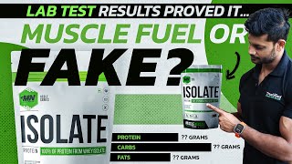 MUSCLENECTAR ISOLATE WHEY PROTEIN LAB TEST REPORT BY TRUSTIFIED review wheyprotein gym fitness [upl. by Einnob]