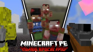 Best Zombie Apocalypse Addons For MCPE 120 [upl. by Suivatco]