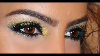 Maquiagem para o CARNAVAL 2011 Usando Glitter [upl. by Aibonez]