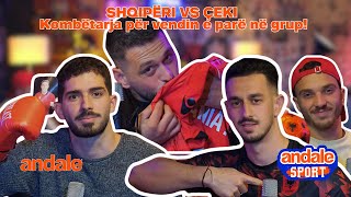 SHQIPËRI VS ÇEKI Kombëtarja për vendin e parë në grup  ANDALE SPORT EPISODI 2 [upl. by Angelita]