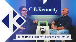 The Leica Nova MS60 MulitStation amp Inspect Surface Application [upl. by Vaientina]