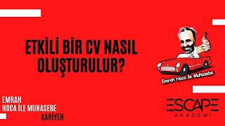 Etkili Bir CV Oluşturmak İçin Ne Yapmalıyım [upl. by Ahgiel146]