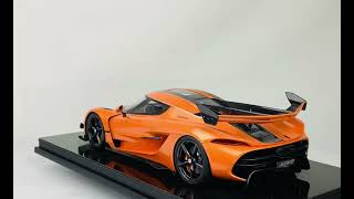 Frontiart 1 12 Koenigsegg Jesko Tang orange [upl. by Neved]