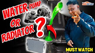 Wrong Radiator Diagnosis  Water Pump coolant Leak Ford CMax [upl. by Lannie]