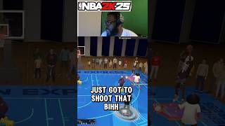 I heard 🧏🏾‍♂️ shooters shoot gamingshorts gamingcommunity nba2k25 basketball [upl. by Nezah]