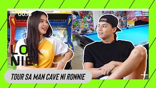 Tour sa Man Cave ni Ronnie  LoiNie TV [upl. by Annovoj]