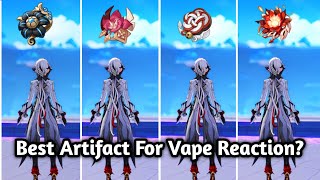 Arlecchino Artifact Comparison  Genshin Impact [upl. by Akimad28]