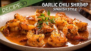 You must try these Chili amp Garlic Shrimp with smoked paprika [upl. by Ettenaj]