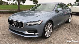 Quick Drive 2018 Volvo S90 T6 Inscription [upl. by Llyrehc]