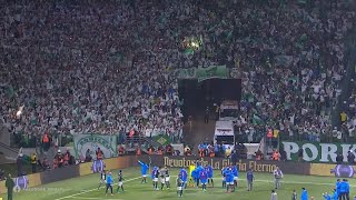 TORCIDA DO PALMEIRAS NÃO PARA DE CANTAR E AJUDA O TIME A CLASSIFICAR  PALMEIRAS 06X50 ATLÉTICO [upl. by Lrac960]