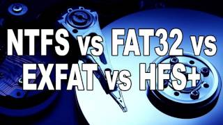 Tech Tips  NTFS vs FAT32 vs ExFAT vs HFS [upl. by Tyne437]