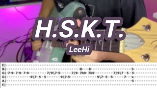 HSKT ©LeeHi 【Guitar Cover】with TABS [upl. by Aneekat]