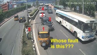 Multiple Vehicles Accident  Comment for your Opinion  Live Accidents in India  Tirupati Police [upl. by Yarised]