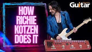 HOW RICHIE KOTZEN DOES IT  Guitar Interactive Live Lesson [upl. by Attenyw]