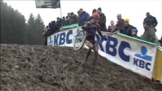 Superprestige Cyclocross 5  Spa Francorchamps  Highlights  13122015 [upl. by Latrina308]