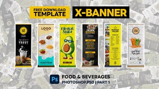 Template XBANNER Photoshoppsd 1 [upl. by Jere]