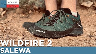 Salewa Wildfire 2 Approach Shoe Review  Gets you to the climb and then beyond  Gearist [upl. by Birgitta]