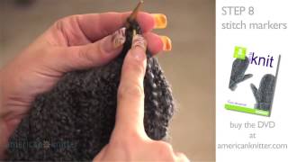 How to Knit Mittens [upl. by Nilkoorb]