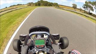 Stony Creek Go Karts GoPro HD HERO 2  720p  26Jan12 Arrow YAMAHA 100S [upl. by Millian765]