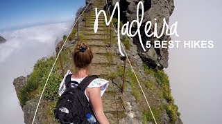 The 5 best hikes of Madeira  World Wanderista [upl. by Ariella93]