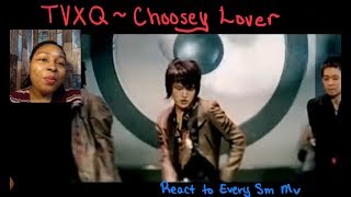 TVXQChoosey Lover React to Every Sm Mv [upl. by Naryt989]