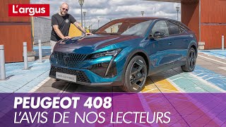 Peugeot 408 Quen pensent les propriétaires de 308 et 3008 [upl. by Enylrac]