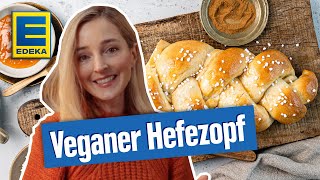 Osterzopf  veganes Hefezopf Rezept für Ostern [upl. by Jabin]