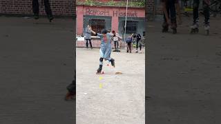 Skating slalom style  Naogaon Skating Academy [upl. by Adamina408]