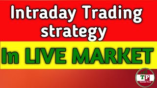 BEST STRATEGY FOR STOCK TRADING  PRICE ACTION  INTRADAYstockmarket trading nifty trader [upl. by Acinoev]