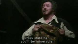 Pavarotti Rigoletto 1981 subs in inglish [upl. by Danuloff]