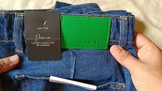 Snitch baggy jeans unboxing and Review  under Rs 1500  best quality [upl. by Heddie]